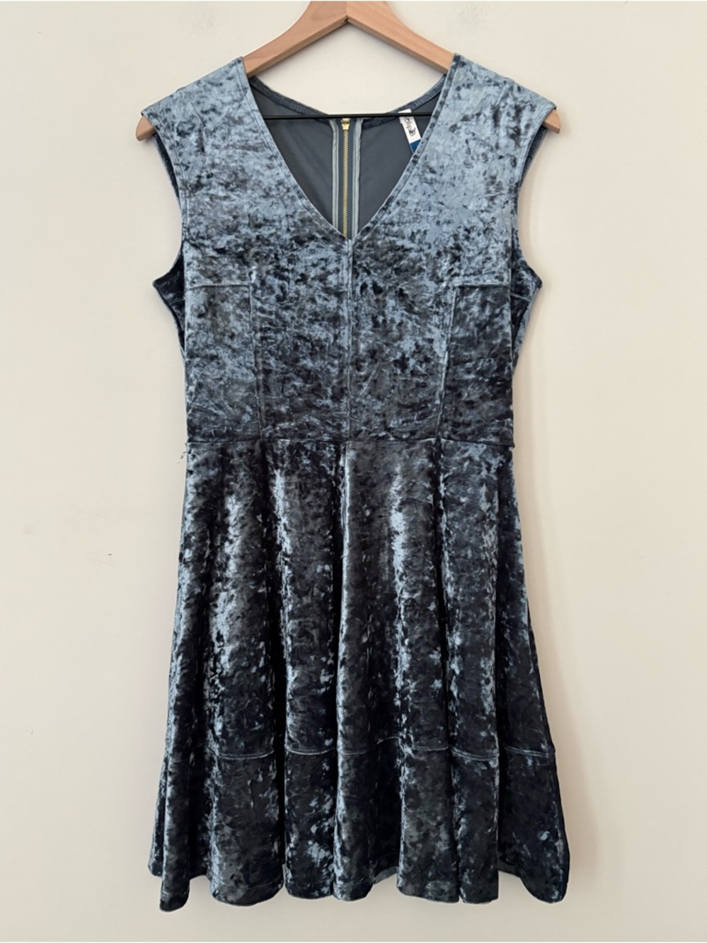 NWT Tulip B Velvet Fit & Flare Dress